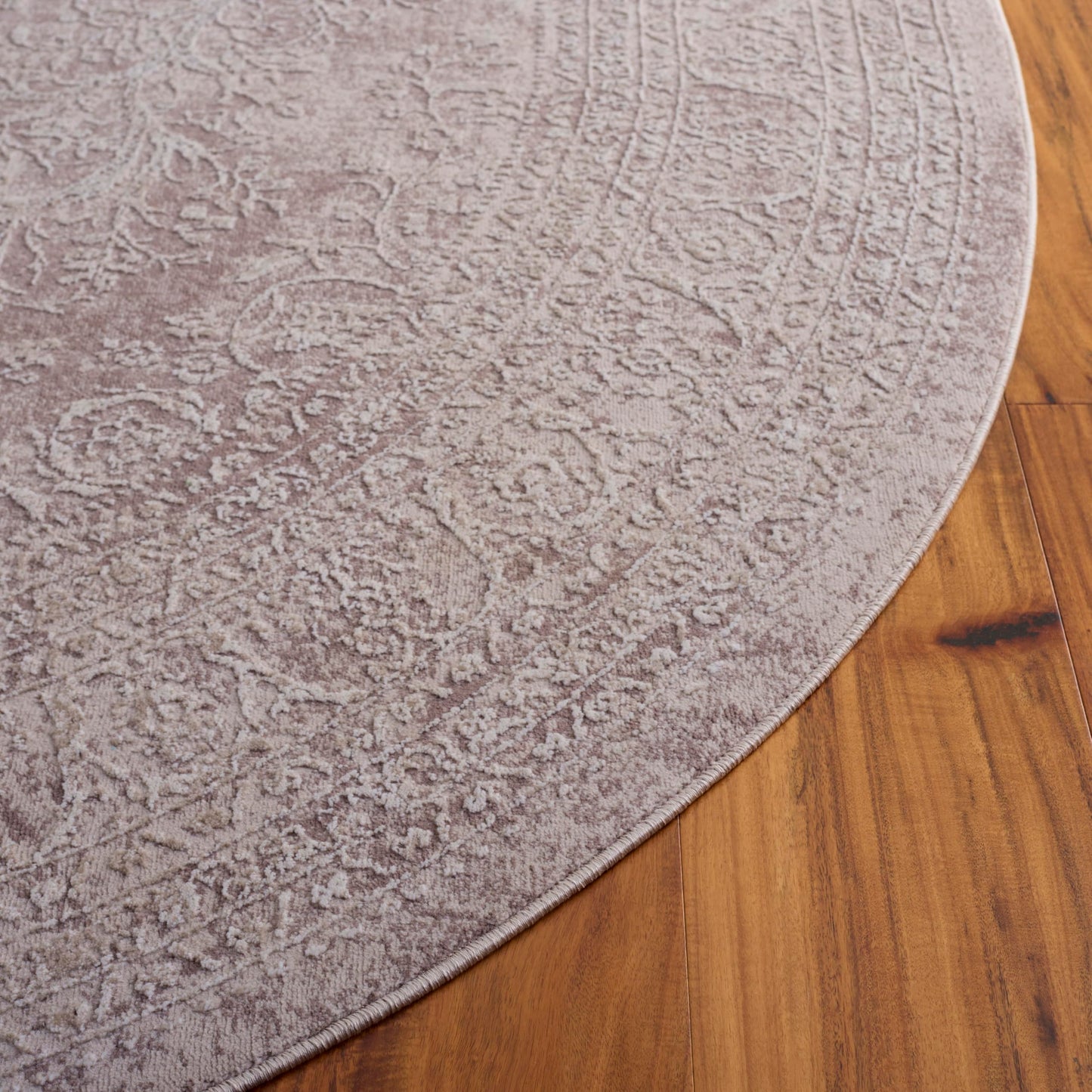 SAFAVIEH Area Rug 9x12 - Reflection Collection - Large - Beige & Cream, Non-Shedding & Easy Cleaning, Ideal for Living Room, Bedroom, Dining Space (RFT668A)