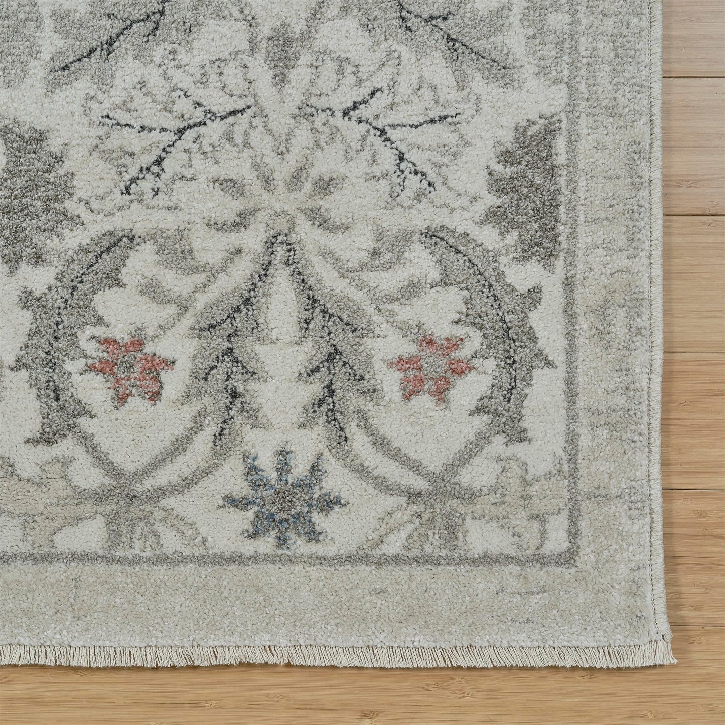 Gertmenian Heritage Botanica Area Rug - 8x10 Large, Traditional, Soft, Durable, Easy Cleaning & Ideal for High Traffic Areas in Living Room, Bedroom, Entryway - Shauna Beige, 23206