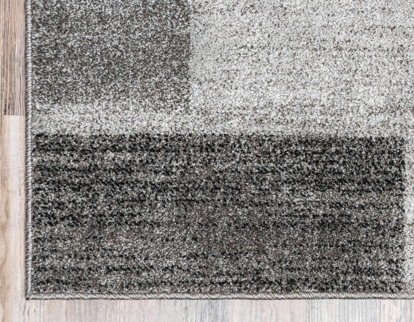 Unique Loom Del Mar Collection Area Rug - Sarah (3' 3" x 5' 3" Rectangle, Light Gray/ Gray)