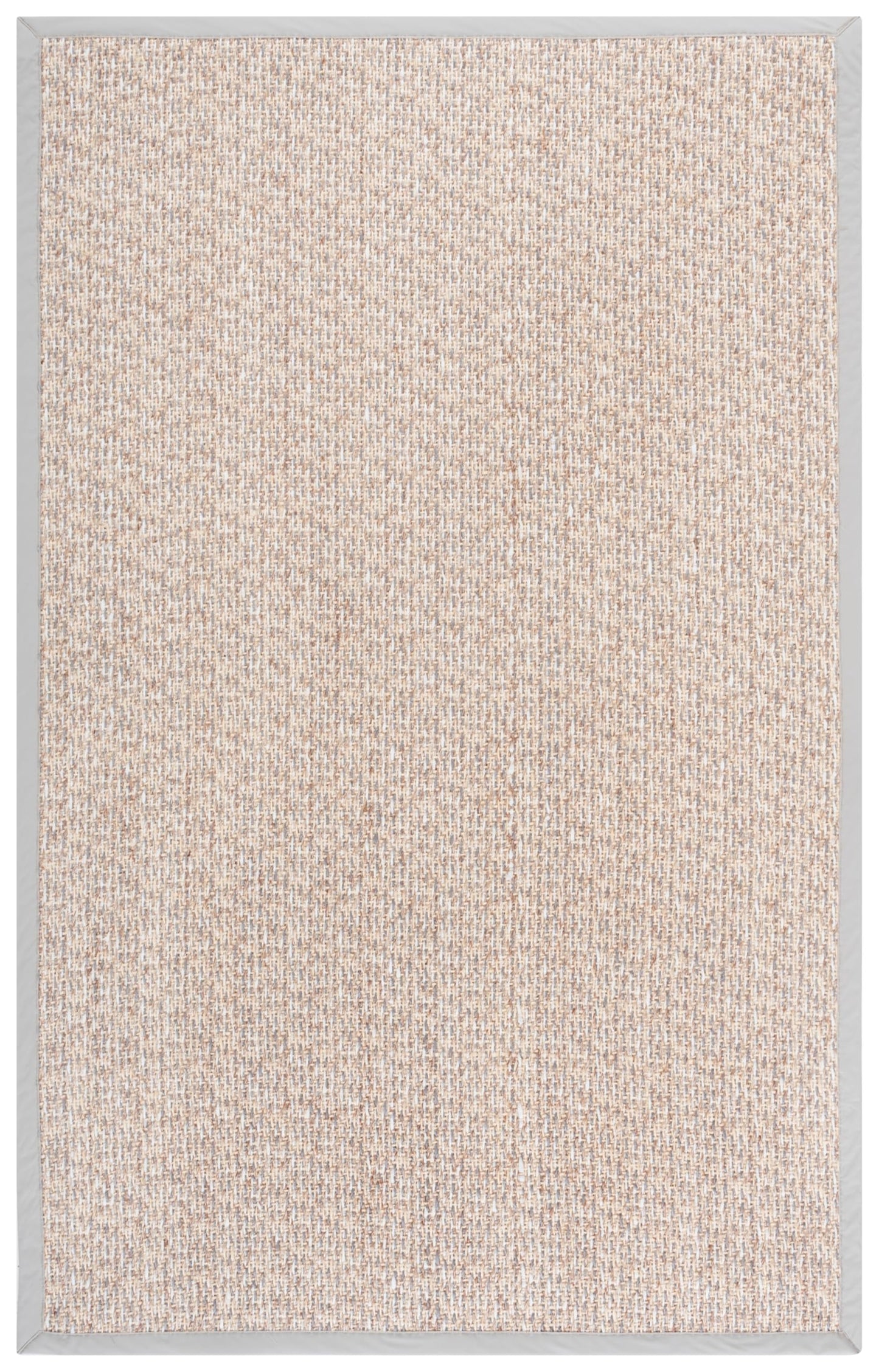SAFAVIEH Area Rug 5x8 - Natural Fiber Collection - Marble & Beige, Sisal, Ideal for Living Room, Bedroom, Dining Space (NF139B)