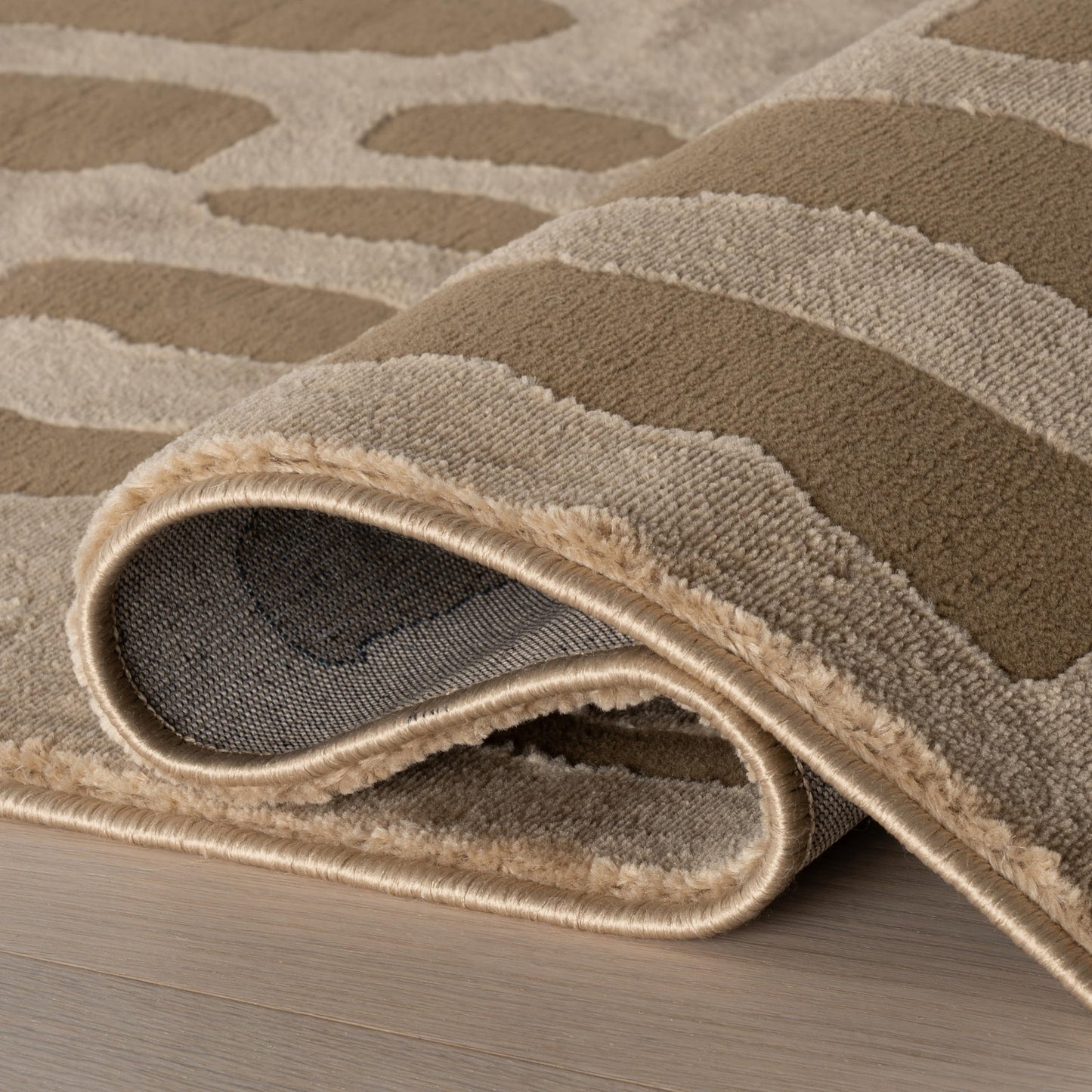 Nuloom Belen Geometric 9' x 12' Machine Washable Area Rug for Living Room Bedroom Dining Room, Sand