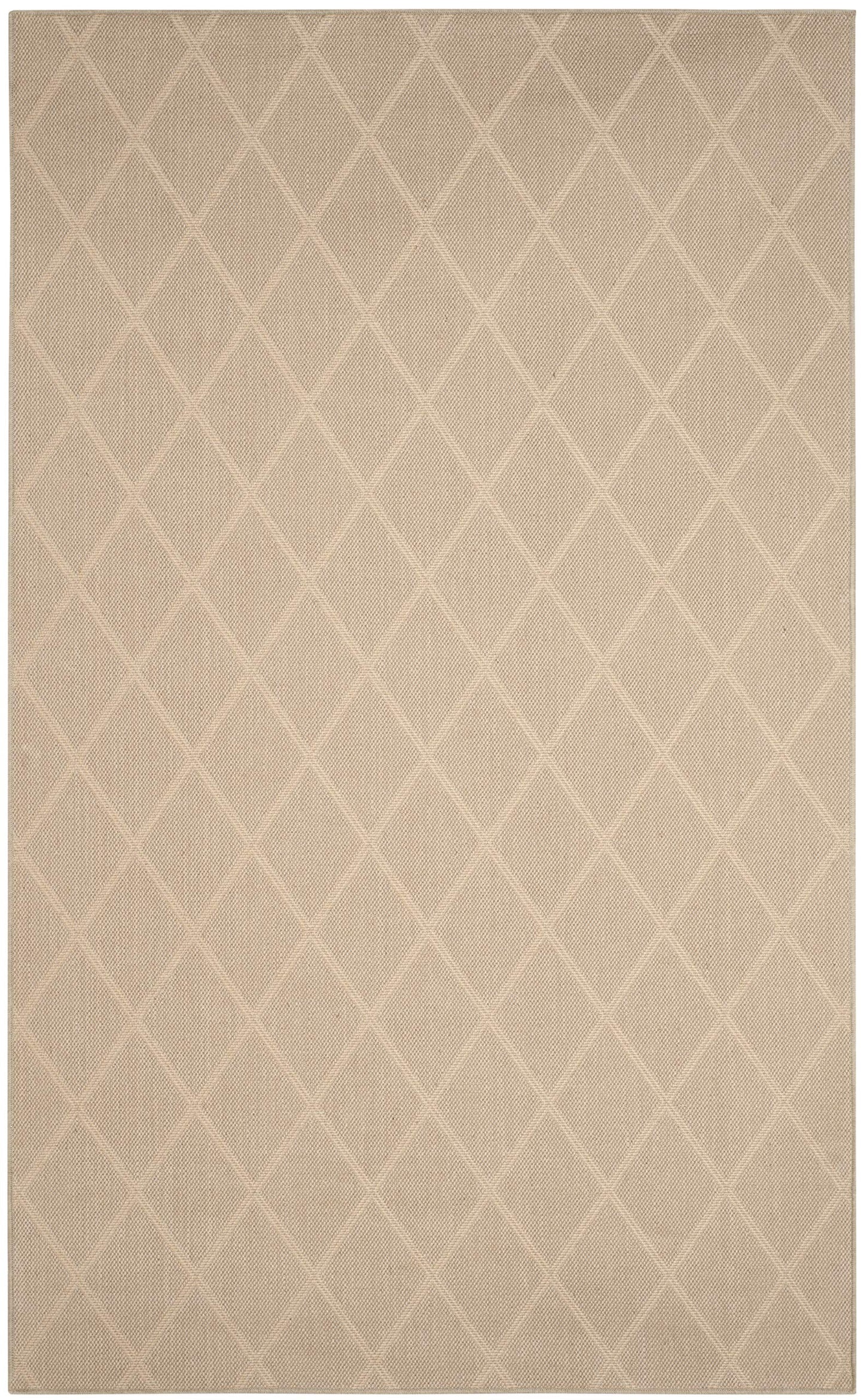 SAFAVIEH Area Rug 8x10 - Palm Beach Collection - Large - Seagrass, Sisal Jacquard Weave, Ideal for Living Room, Bedroom, Office, Dining Space (PAB514A)