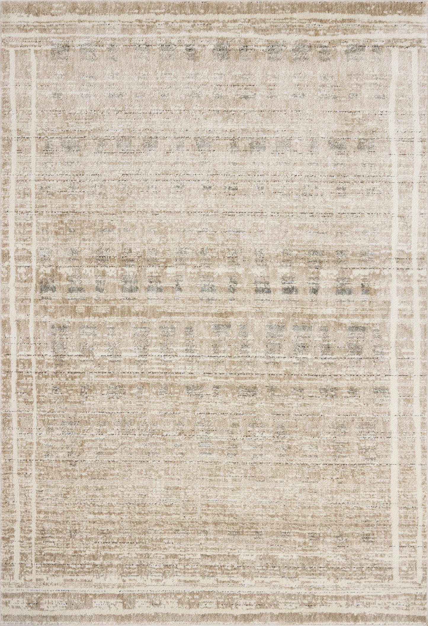 Loloi Jeremiah Brent Bleecker Collection BLE-07 Khaki/Natural 4'-0" x 6'-0" Accent Rug