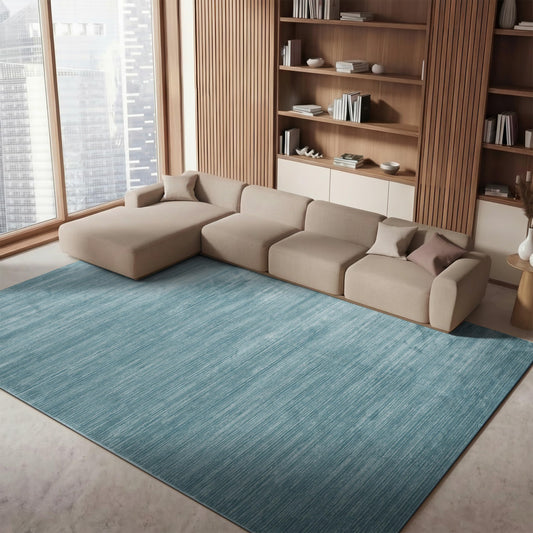 SAFAVIEH Area Rug 8x10 - Vision Collection - Large - Aqua, Modern Ombre Design, Non-Shedding & Easy to Clean, Ideal for Living Room, Bedroom, Dining Space (VSN606B)