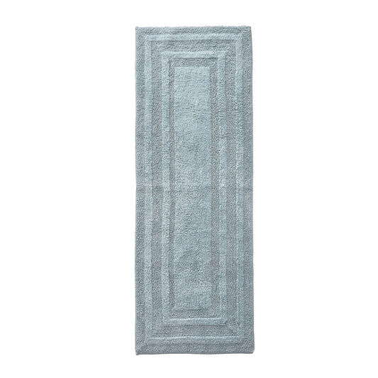 Eddie Bauer - Bathroom Rug, 100% Soft Plush Tufted Cotton Runner Rug, Highly Absorbent, Quick-Dry, and Skid-Resistant Backing (Logan Green, 22" x 60")