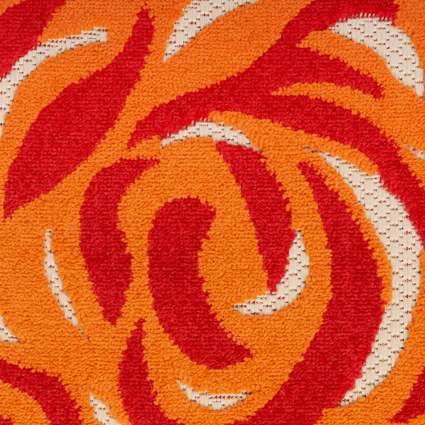 Nourison Home Aloha Multicolor 6' x 9' Area Rug - Easy Clean, Non Shedding, Bed Room, Living Room, Dining Room, Kitchen (6' x 9')