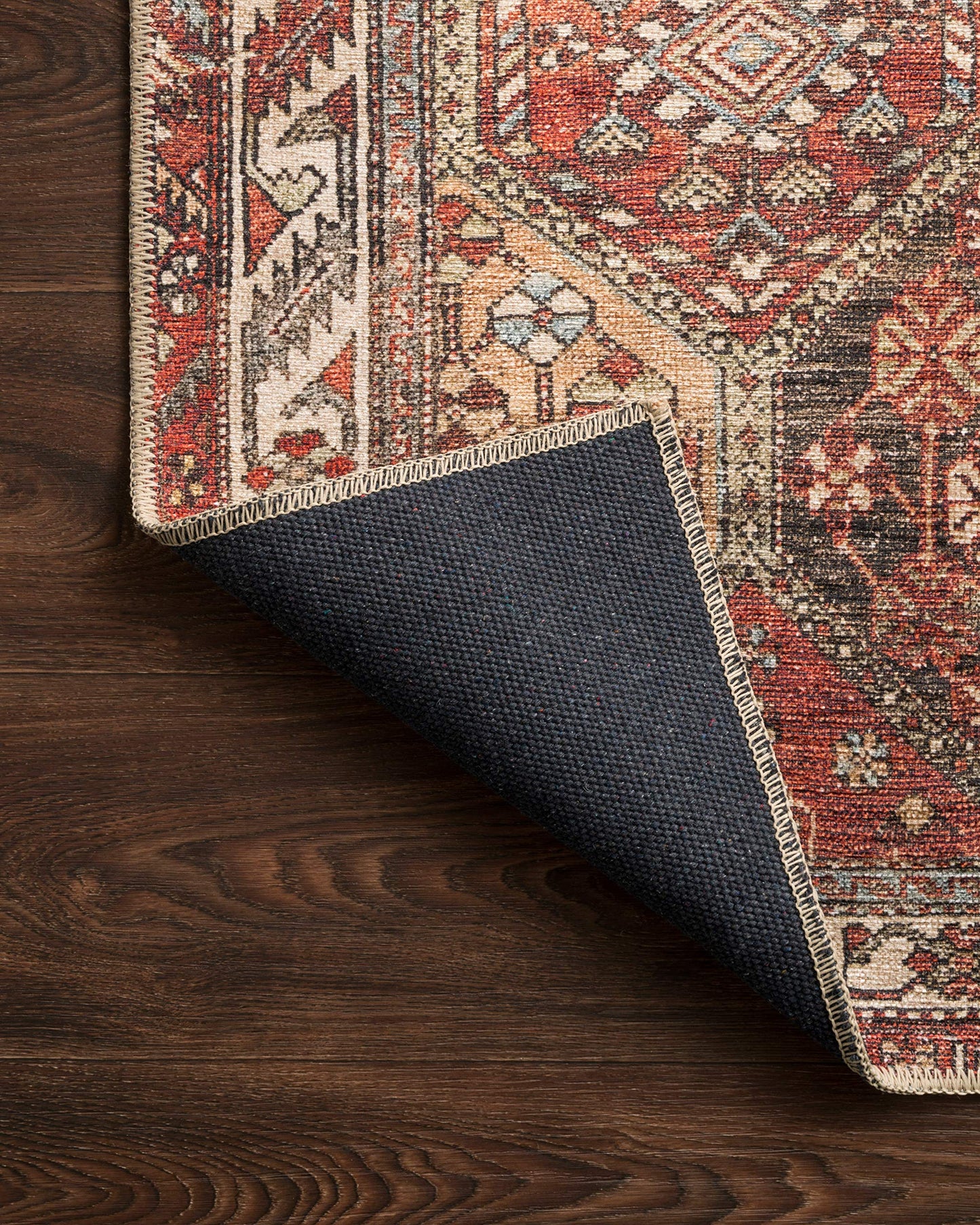 Loloi Loren Collection LQ-16 Spice/Multi 8'-4" x 11'-6" Area Rug