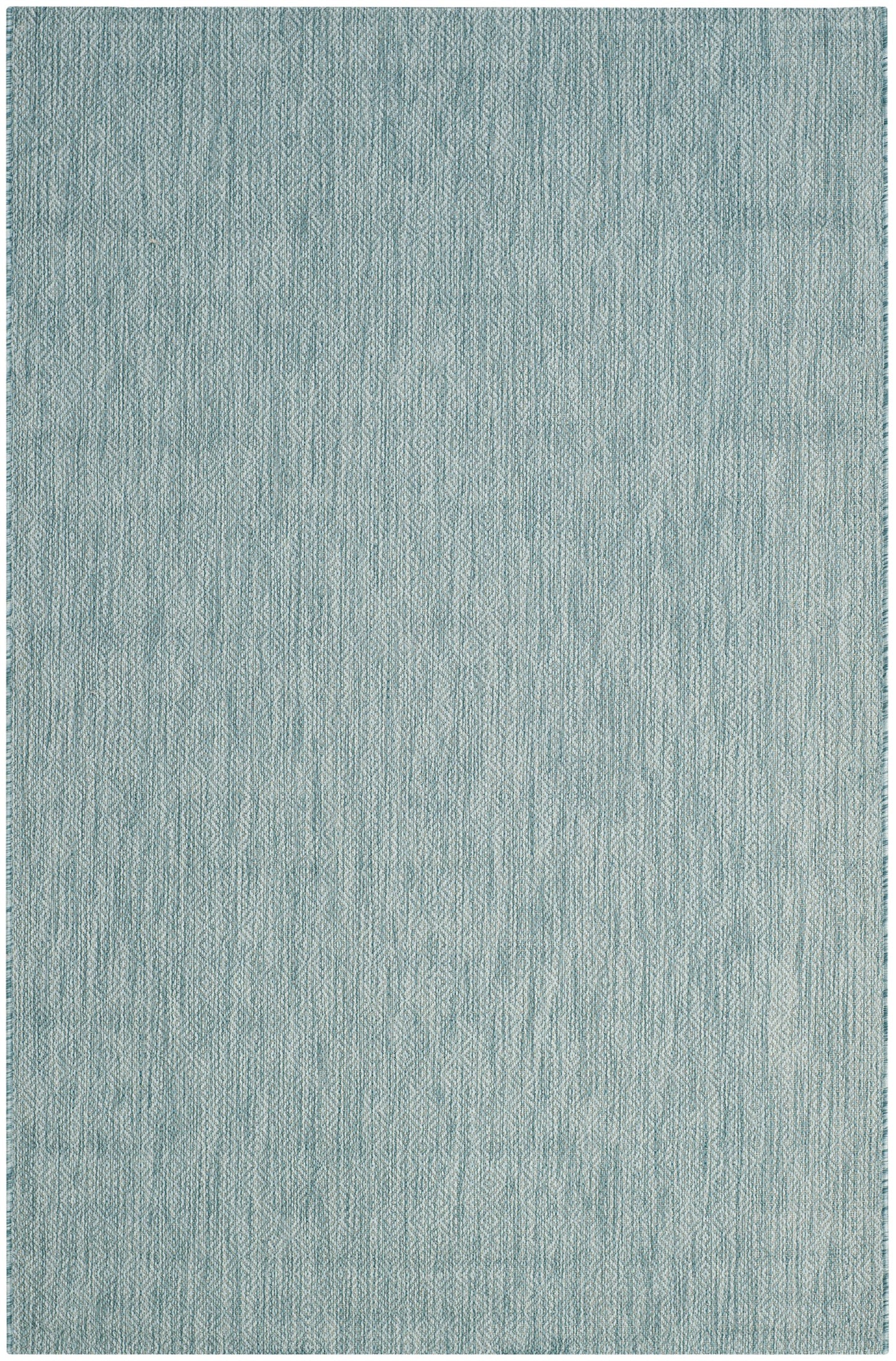 SAFAVIEH Courtyard Collection 6'7' x 9'6' Aqua CY8520 Indoor/ Outdoor Patio Backyard Mudroom Area Rug
