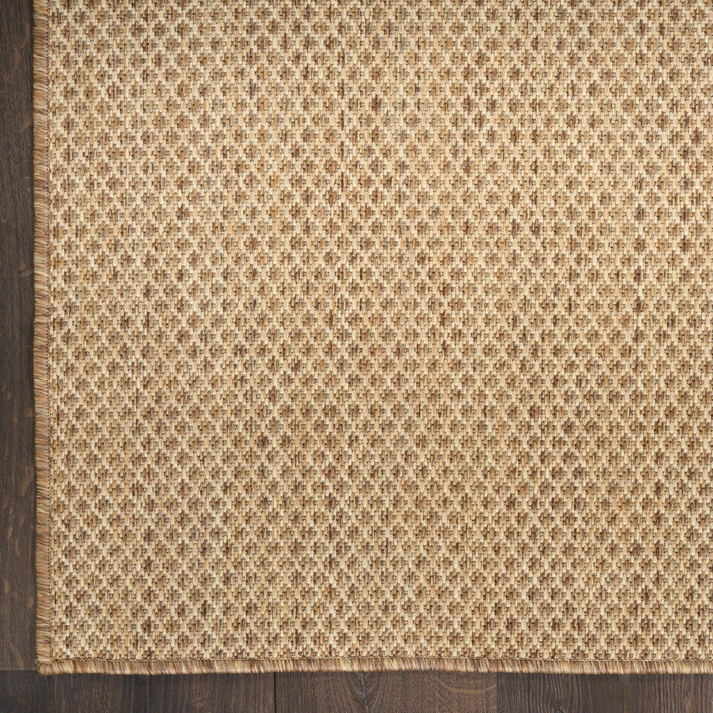Nourison Home Courtyard Jute 5' x 7' Area Rug - Easy Clean, Non Shedding, Bed Room, Living Room, Dining Room, Kitchen (5' x 7')