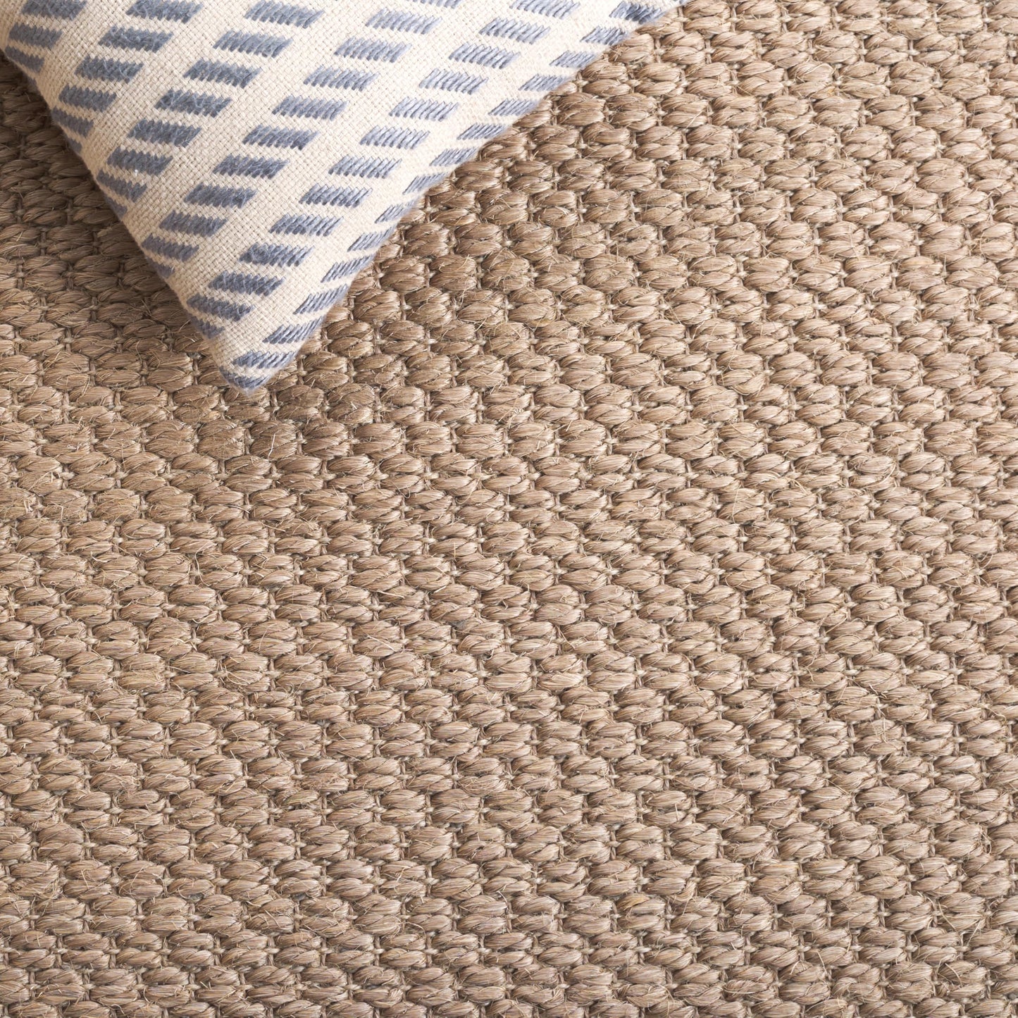 SAFAVIEH Natural Fiber Collection Accent Rug - 4' x 6', Natural & Grey, Rustic Farmhouse Border Sisal Design, Easy Care, Ideal for High Traffic Areas in Entryway, Living Room, Bedroom (NF153A)