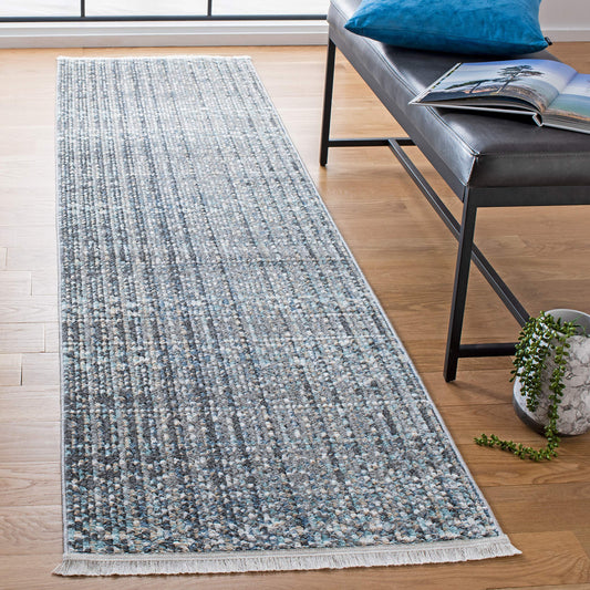 SAFAVIEH Sedona Collection Runner Rug - 2' x 8', Dark Grey & Ivory, Moroccan Boho Tribal Design, Non-Shedding & Easy Care, Ideal for High Traffic Areas in Living Room, Bedroom (SED819F)