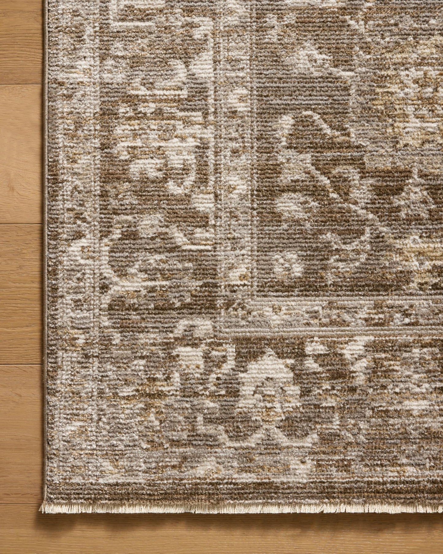 Loloi Magnolia Home by Joanna Gaines Pace Collection PAC-01 Bark/Natural 11'-6" x 15'-4" Area Rug