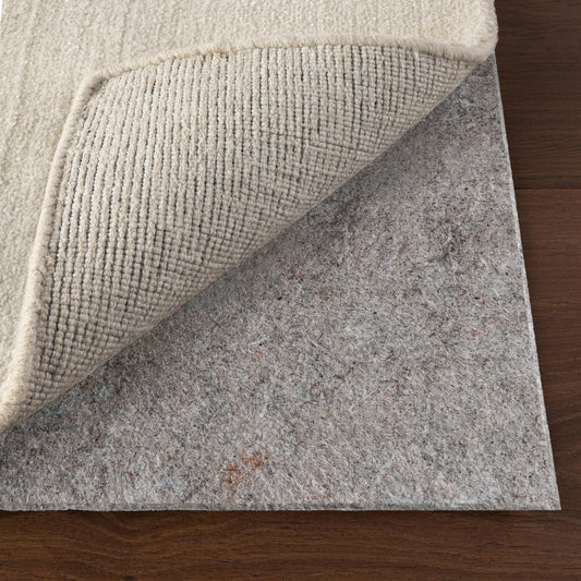 nuLOOM Gavin Oval 8' x 10' Rug Pad for Living Room Bedroom Dining Room Kitchen, Gavin Grey