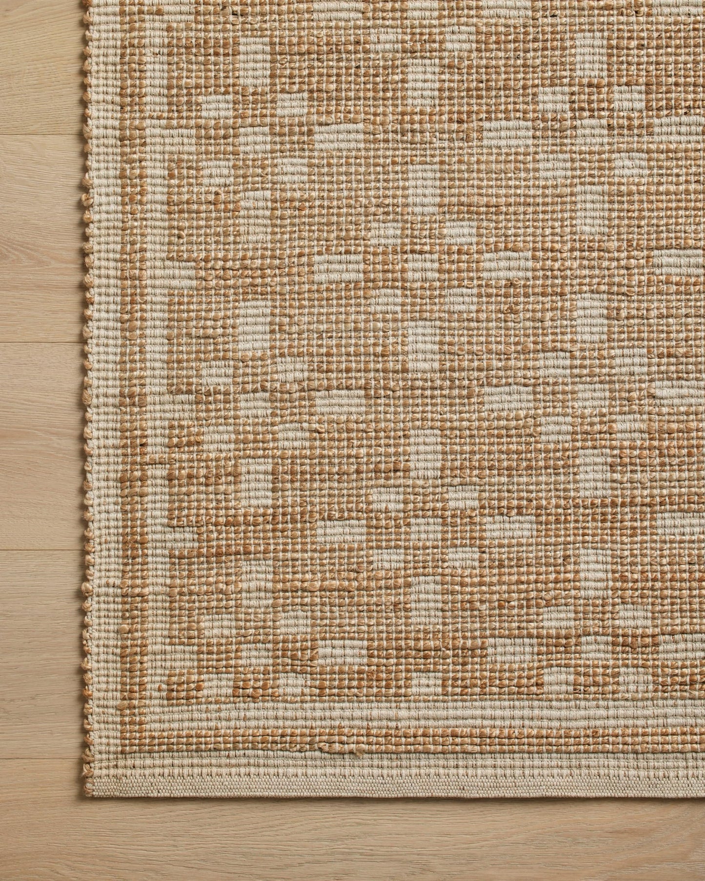 Loloi Chris Loves Julia Judy Collection JUD-07 Natural/Ivory 7'-9" x 9'-9" Area Rug