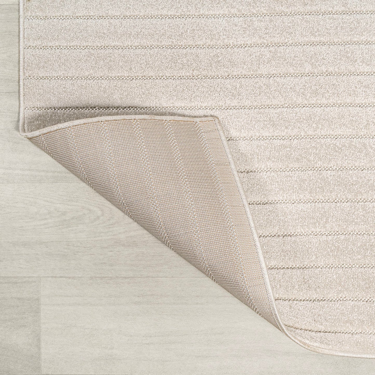 JONATHAN Y Odense High-Low Angle Ivory/Cream Indoor/Outdoor Area Rug, 8x10, Modern, Contemporary, Geometric, Bohemian, Bedroom, Kitchen, Living Room, Non Shedding (SCN101A-8)