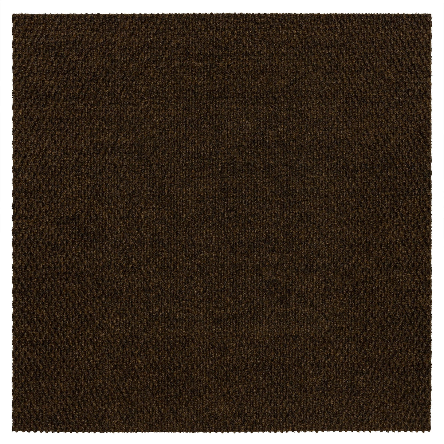 Mohawk Home 24" x 24" Indoor/Outdoor 0.25" Pile Height, Peel and Stick Carpet Tile, Brown Polyester, (10 Tiles) (40 sqft/Box)