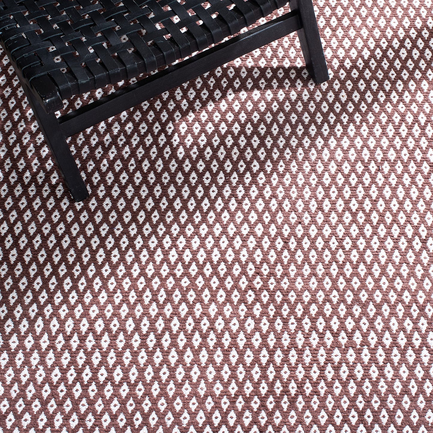 SAFAVIEH Boston Collection 4' x 6' Brown BOS685A Handmade Flatweave Cotton Area Rug
