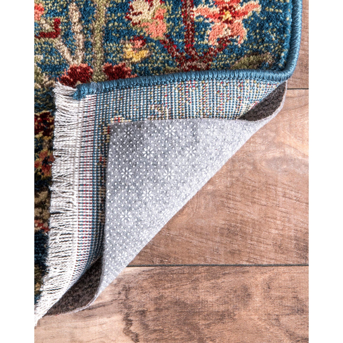 nuLOOM 2' x 12' Premium Eco-Friendly Felt Rug Pad, 1/8 " Thick Low Profile, Non-Slip Backing, Customizable Size, Hardwood, Carpet, Tile, Vinyl, Linoleum, Made in USA, 100% Recycled Materials