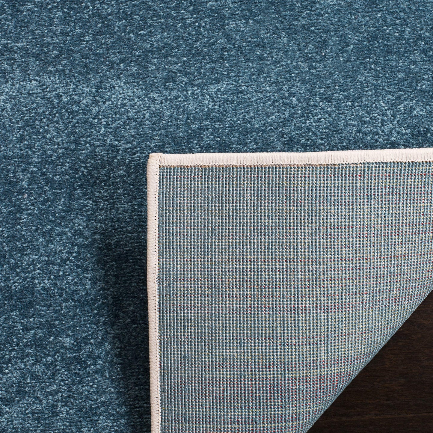 SAFAVIEH Area Rug 8x10 - Hollywood Collection - Large - Peacock Blue & Fuchsia, Mid-Century Modern Design, Non-Shedding & Easy Cleaning, Ideal for Living Room, Bedroom, Office, Dining Space (HLW706C)