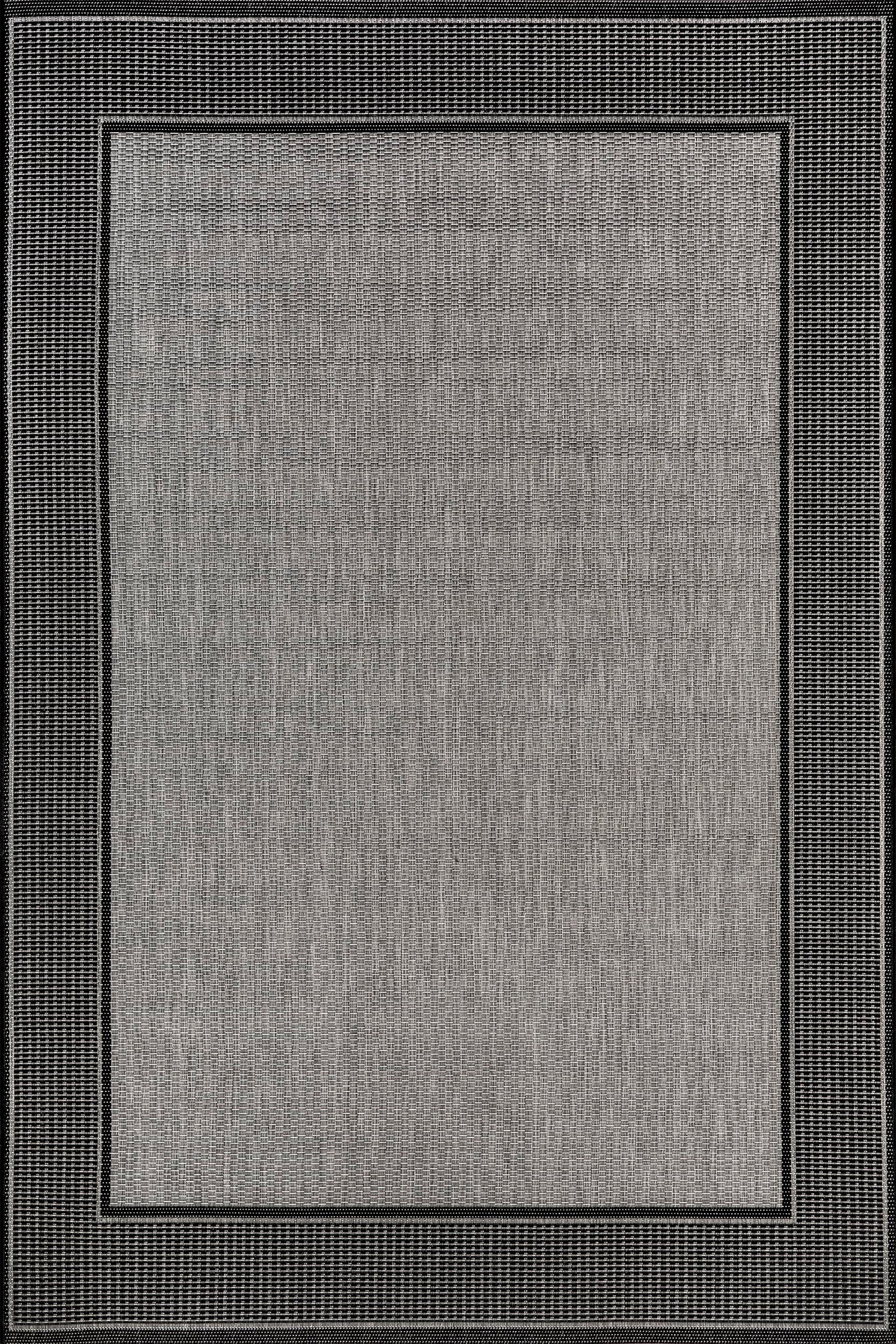 nuLOOM 3' x 5' Outdoor Performance Area Rug, OEKO-TEX Certified, Weather Resistant, High Traffic, Patio, Balcony, Outside, Gris Grey