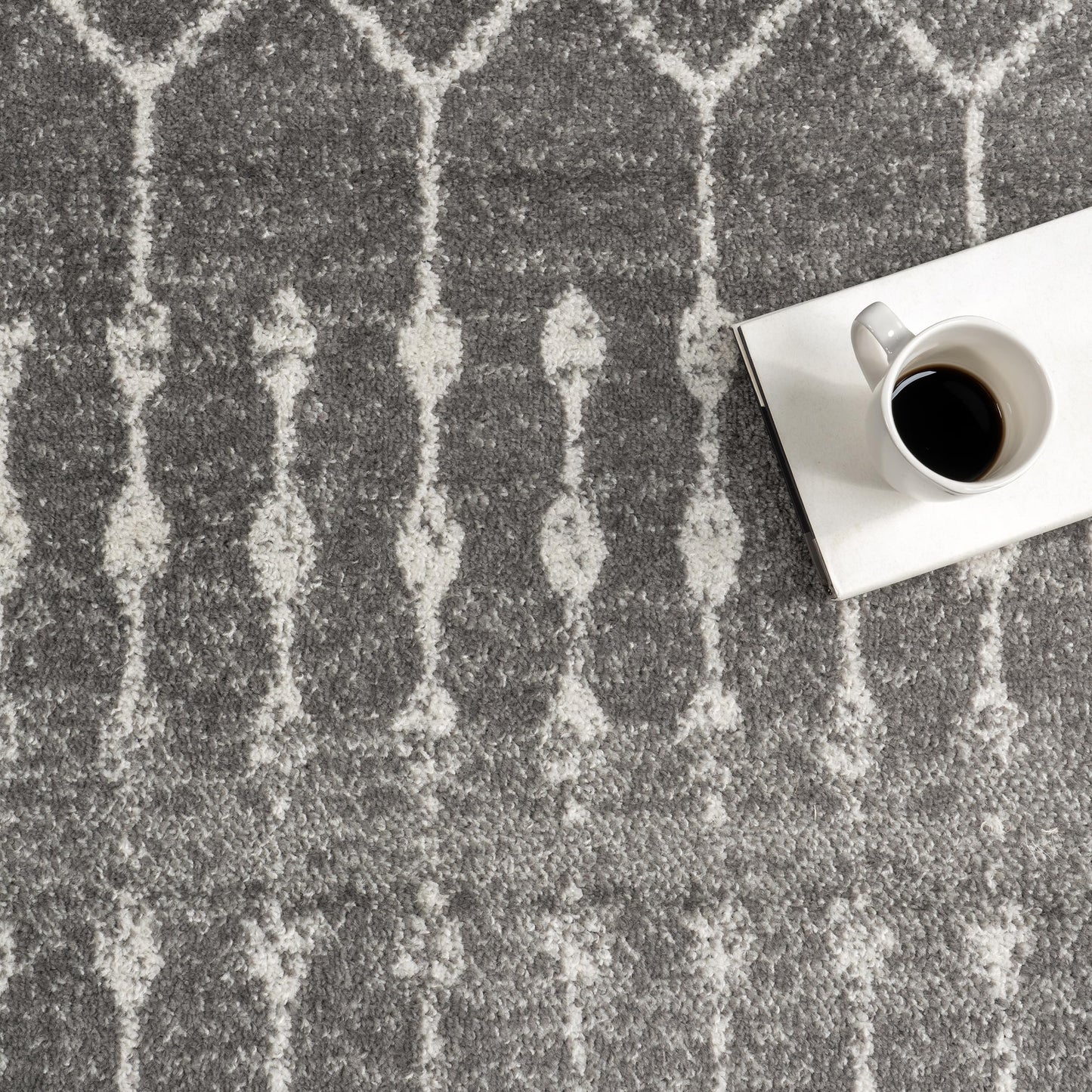 nuLOOM Oval 3x5 Moroccan Blythe Area Rug, Dark Grey, Faded Bohemian Design, Stain Resistant, For Bedroom, Dining Room, Living Room, Hallway, Office, Kitchen, Entryway