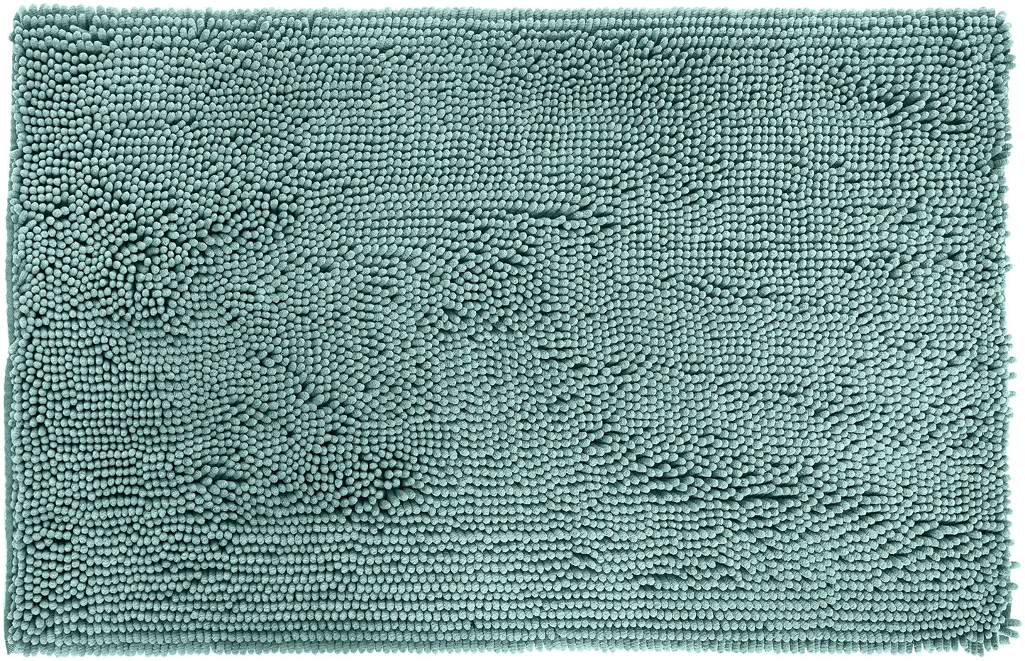 Amazon Basics Bathroom Rugs, Extra Soft Absorbent Shag Bath Rugs, Non-Slip Backing, Quick Drying, Machine Washable, Plush Comfort for Bathroom Floor, Tub and Shower, 21" x 34", Seafoam Green