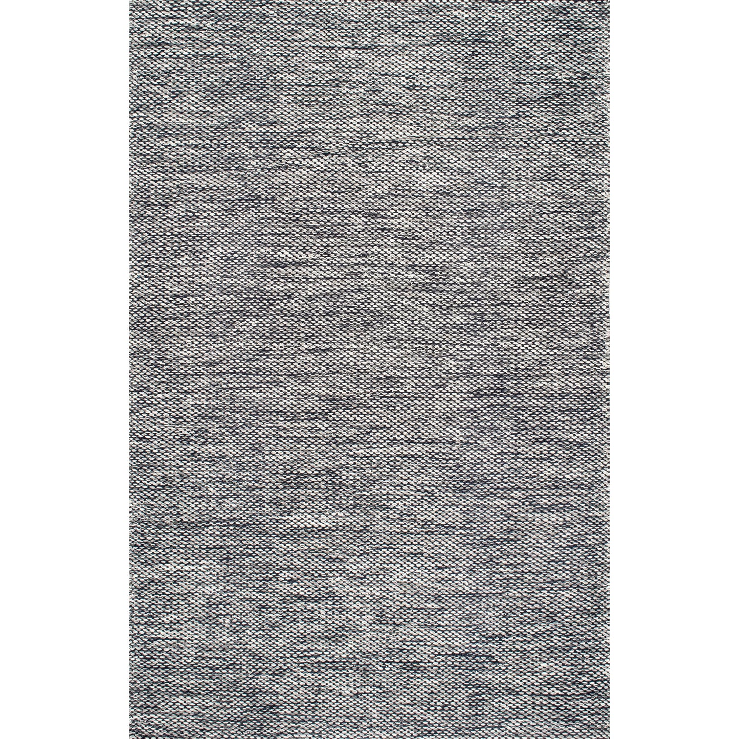nuLOOM Alessi Solid Farmhouse Cotton Area Rug, 3x5, Grey