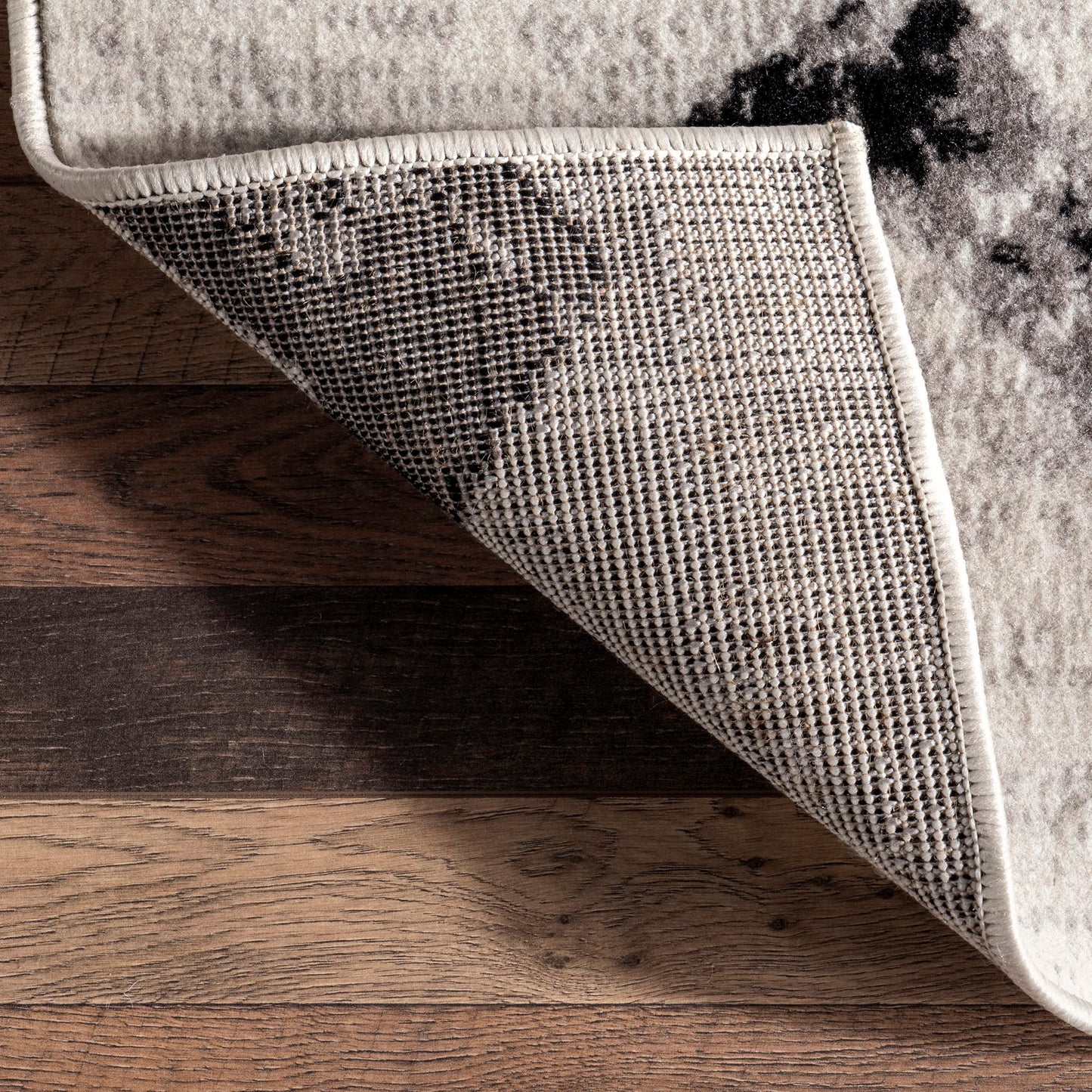 nuLOOM Addison Modern Chevrons Area Rug, 4x6, Grey