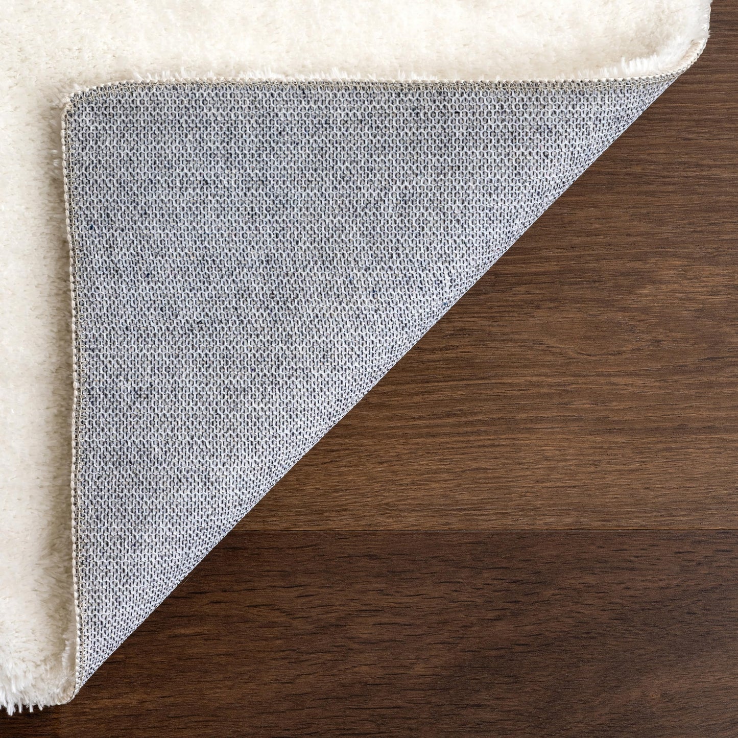 nuLOOM 2' x 6' Cozy Plush Area Rug, Machine Washable, Non-Slip, Soft Fluffy Shag Carpet for Living Room Bedroom Kids Room Nursery Home Decor, Loni White