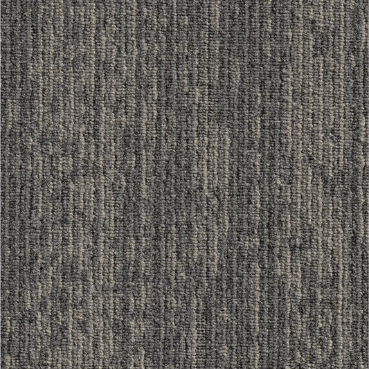 Mohawk Elite 24" x 24" Berber (Loop pile), 0.08" Pile Height, Carpet Tile, Nylon Fiber, Dappled Steel Color, (24 Tiles), (96 sqft/carton)