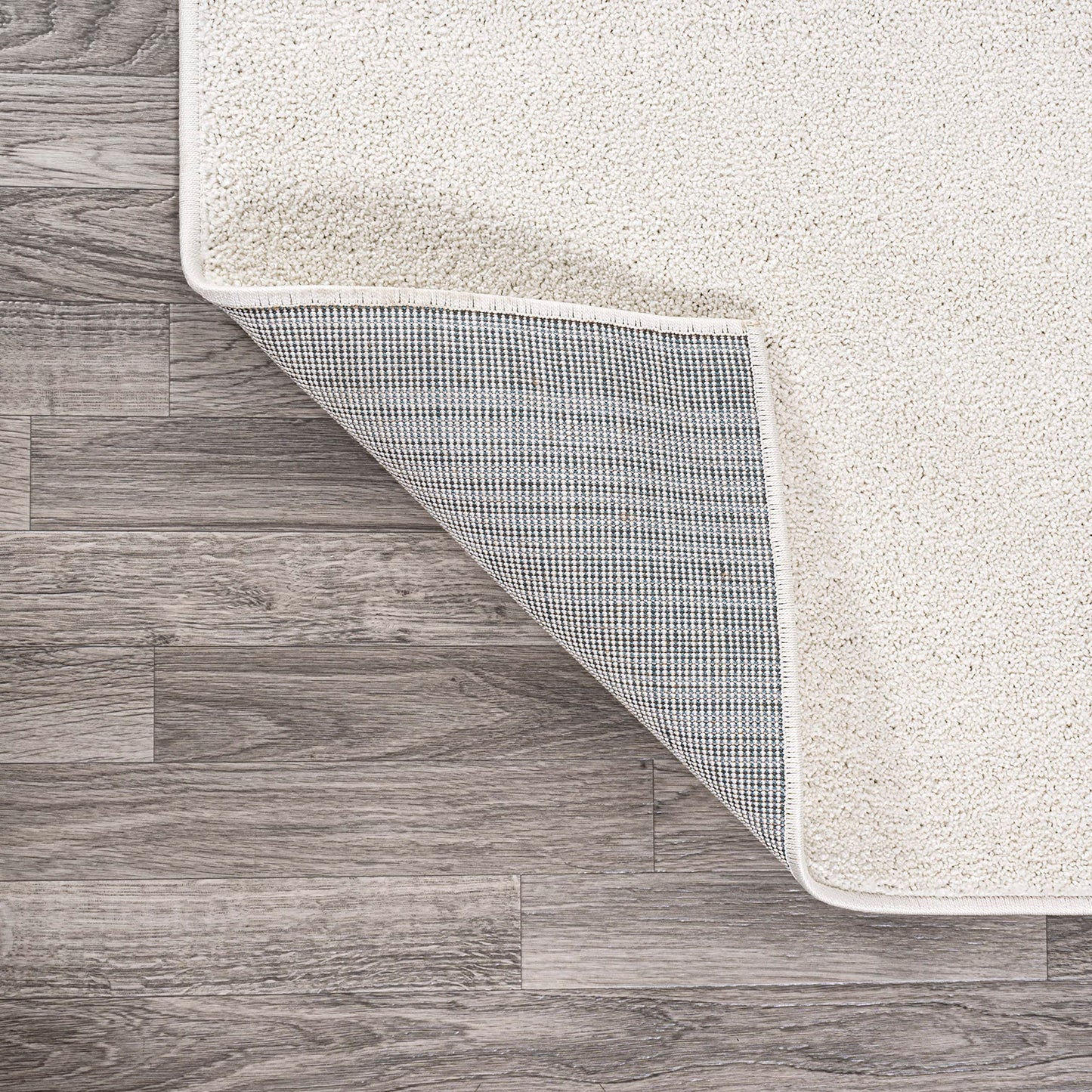 JONATHAN Y Haze Solid Low-Pile Cream Indoor Area Rug 4x6, Coastal,Bohemian,Minimalist,Classic, Easy-Cleaning for Living Room,Bedroom,Kitchen,Pet Friendly,Non-Shedding (SEU100T-4)