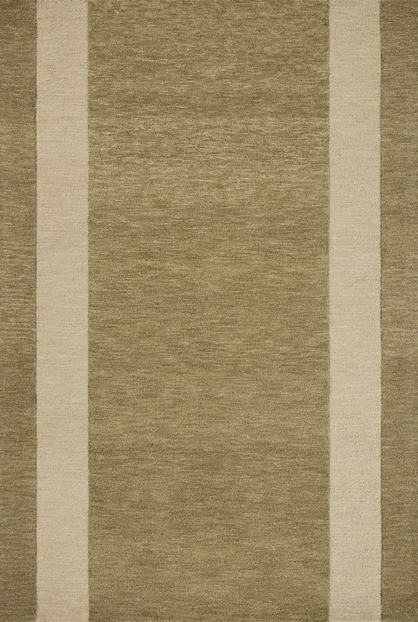 Loloi Leanne Ford Craven Collection CVN-01 Light Olive/Oatmeal 9'-3" x 13' Area Rug Geometrical, Patterned, Neutral, Living Room, Bedroom, Dining Room