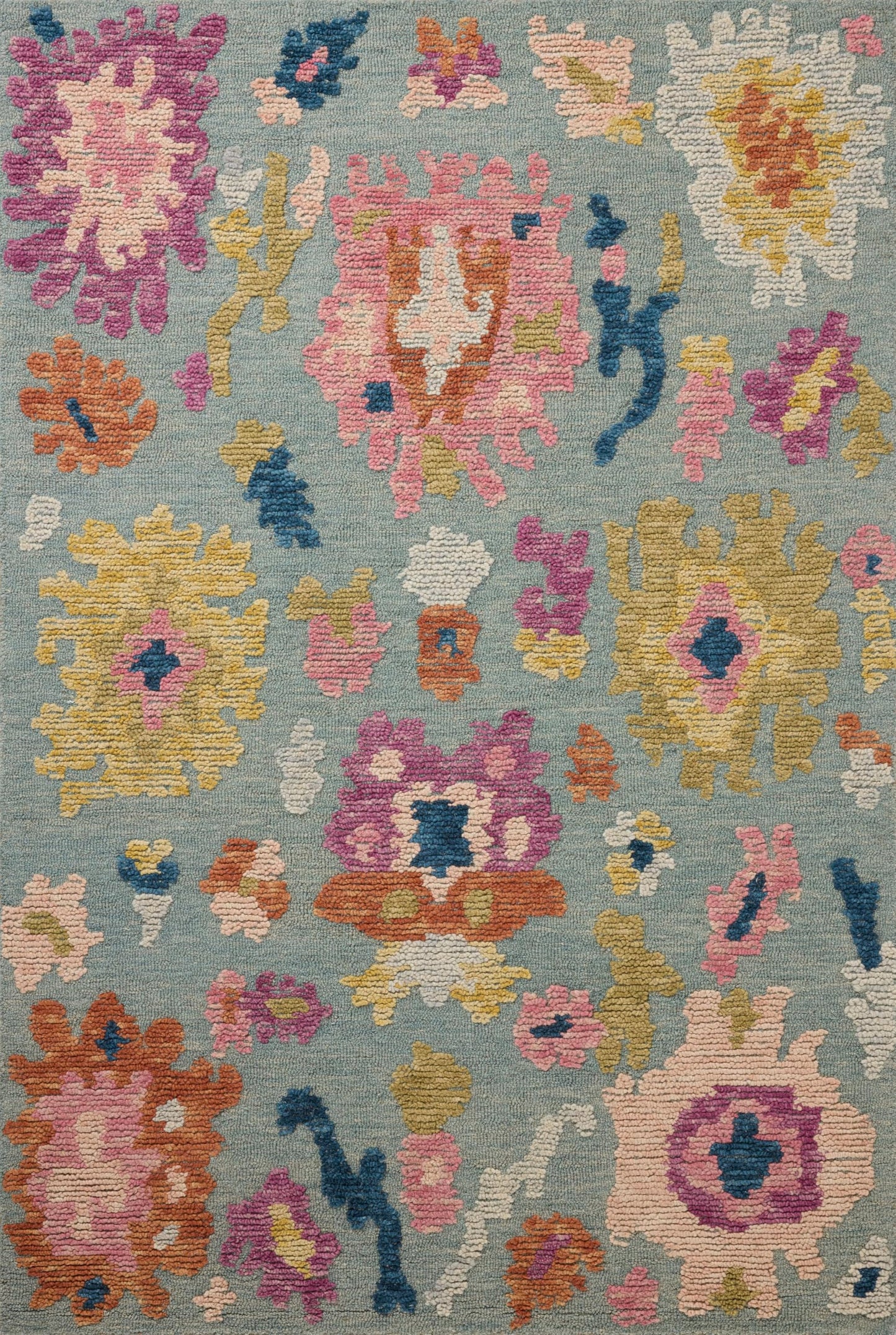 Loloi Tilly Collection TIL-01 Spa/Multi 7'-9" x 9'-9" Area Rug