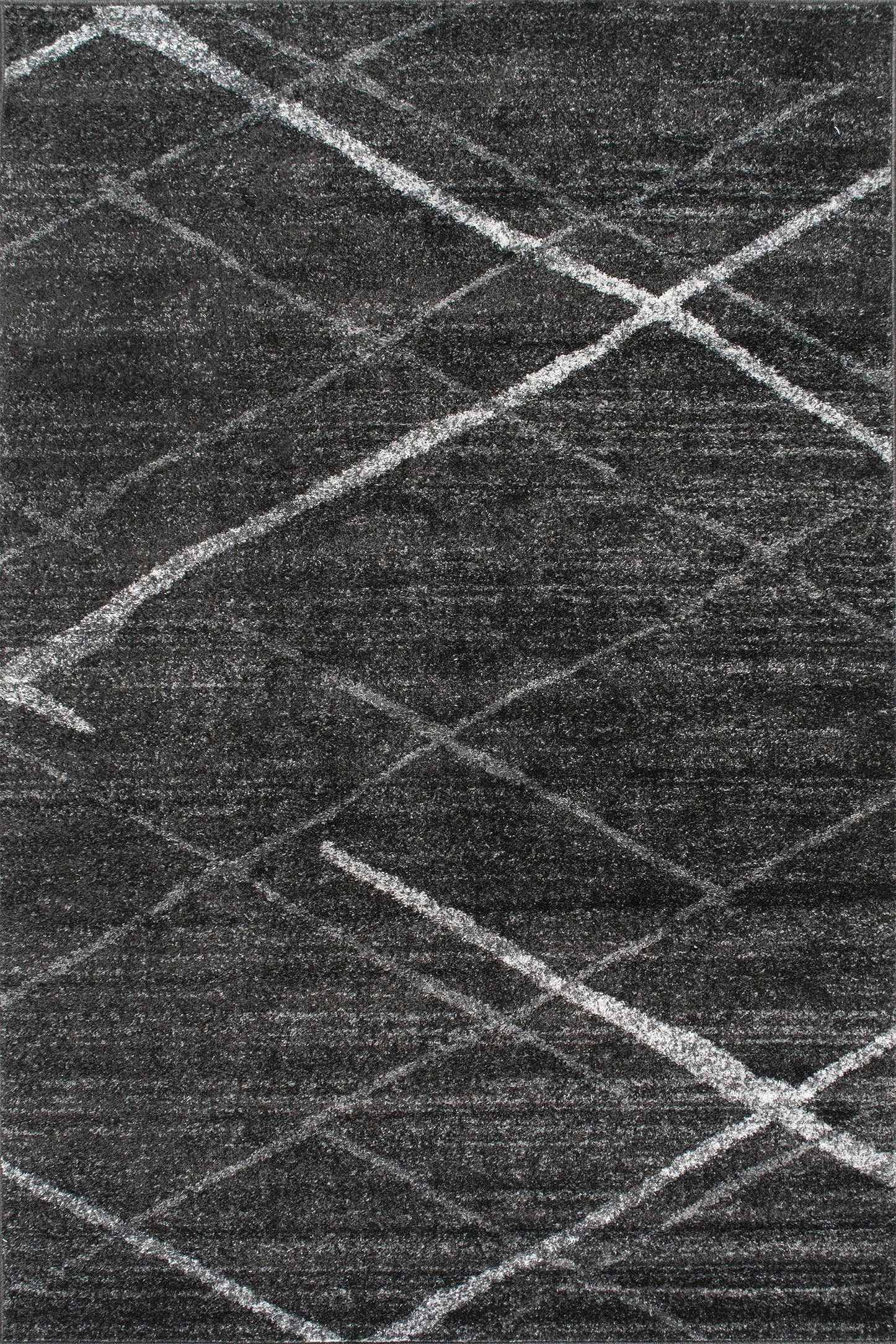 Nuloom Thigpen Charcoal/Grey, 7'6" x 9'6", Soft and Cozy, High Traffic, Stain Resistant, Easy Clean, Non-Shed, Durable Area Rug for Bedroom, Living Room, Dining Space, Den, Foyer, Entryway