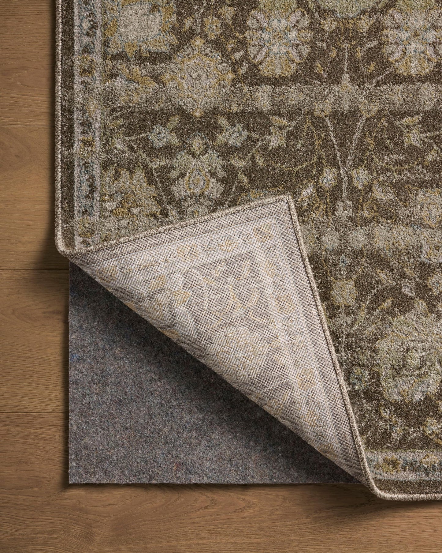 Loloi Magnolia Home by Joanna Gaines Mona Collection MOA-03 BARK/Natural 7'-6" x 10' Area Rug